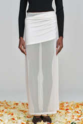 Amilcare Mesh Ruch Skirt